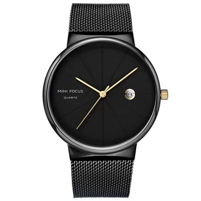 Produktbild von Mini Focus RA-23915 Damenuhr - Eleganz in Schwarz KP23915