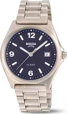 Produktbild von Boccia Herren Armbanduhr 3663-02 Classic Titan