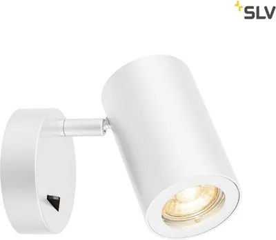 Produktbild von SLV 1000730 ENOLA_B Wandleuchte QPAR51 mit Schalter weiss max. 50W