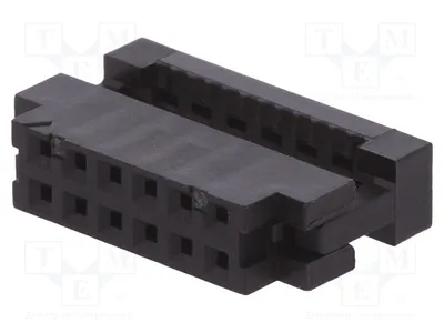 Produktbild von 1x Stecker PIN: 12  1mm 89361-112LF -Steckverbinder weiblich  ohne Kabelzugentlastung