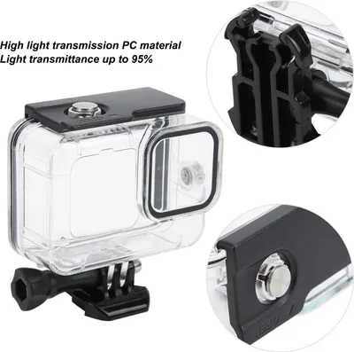Obrázok produktu pre Fotoaparát Vodotesné puzdro na potápanie Pod vodou do hĺbky 45 m Chráňte puzdro pre GoPro hero9