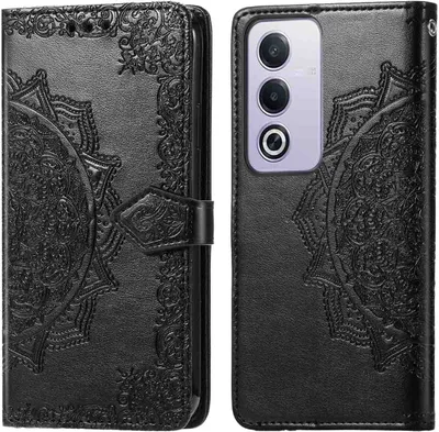 Produktbild von imoshion Mandala Klapphülle Oppo A80 5G - Schwarz