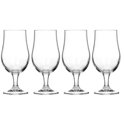 Produktbild von EXCELLENT HOUSEWARE Stielgläser POKAL Gläser-Set Biergläser Cocktailgläser 370 ml 4 Stück