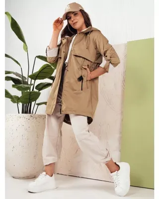 Productafbeelding van Damen Parka DSTREET MEROY TY4289 BEIGE, maat: XL