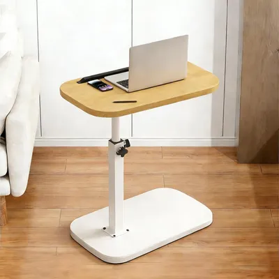 Immagine prodotto di Tavolino a forma di "C" con altezza regolabile da 45 a 80 cm
