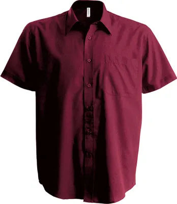 Immagine prodotto di Camicia Kariban in popeline a manica corta in cotone poliestere easy-care per uomo