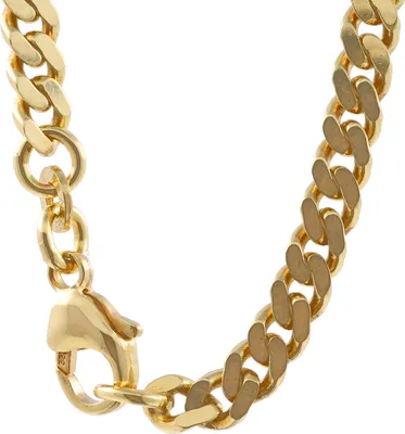 Produktbild von Goldkette Panzerkette Länge 60cm - Breite 4,1mm - 333-8 Karat Gold