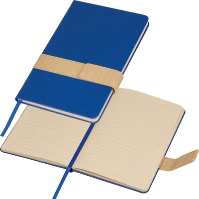 Produktbild von Notizbuch mit Magnetverschluss / DIN A5 / 160 linierten Seiten / Farbe: blau