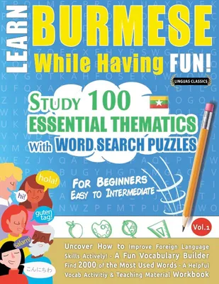 Produktbild von Learn Burmese While Having Fun! - For Beginners