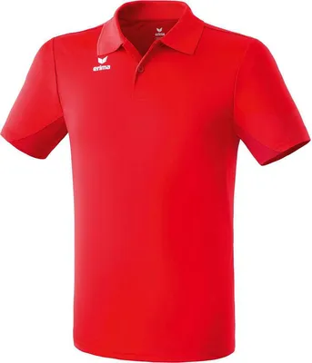 Produktbild von Erima Funktions Poloshirt Herren - Rot  | Größe: L