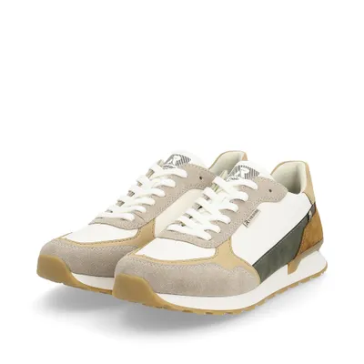 Produktbild von Rieker Herren Halbschuh 35976-40, 35976-41, 35976-42, 35976-43, 35976-44, 35976-45, 35976-46, 35976-47 RIE-U0307 lehm/cord/paper/moor/cuoio/offwhite 44