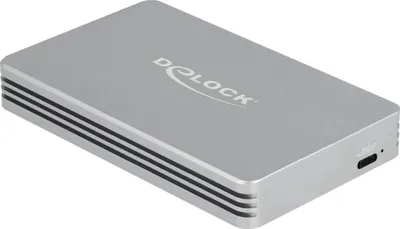Zdjęcie produktu dla DELOCK USB4 40 Gbps Gehäuse für 1xM.2 NVMe SSD-werkzeugfrei