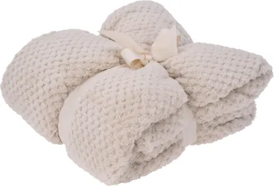Obrázok produktu pre Plyšová deka FLEECE , 130x170cm, krémovo biela