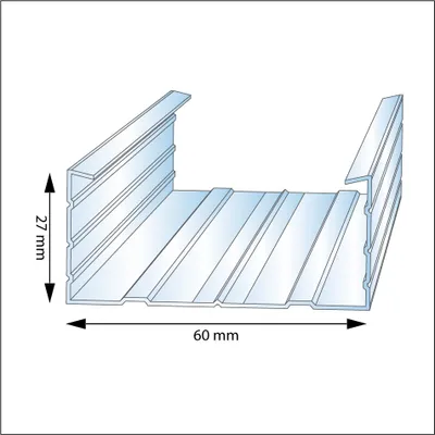 Obrázok produktu pre Profil Cd 60/3.0M - 12 Stk - G-Bcd 60/3.0