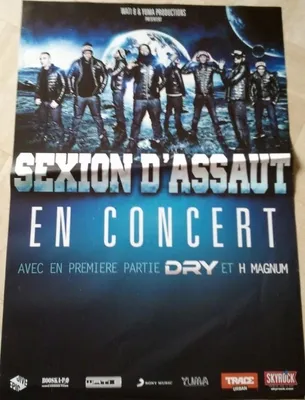 Zdjęcie produktu dla Sexion d'Assaut - PLAKAT - 40x60 cm