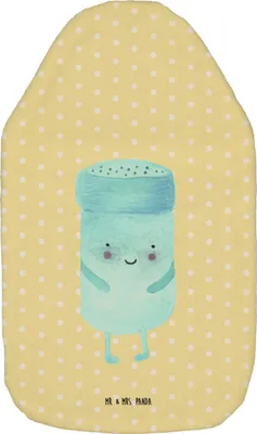 Produktbild von Mr. & Mrs. Panda Wärmflasche Beste Freunde Salz - Gelb Pastell - Geschenk, Wärmekissen, Lustige Sprüche, mit Bezug, gummi, Flauschige, Fehlende Keywords, Wärmflaschen