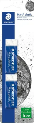 Immagine prodotto di STAEDTLER® 52650BK2DA Gomma Mars in plastica BK