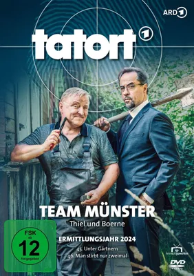 Produktbild von Tatort - Team Münster (Thiel & Boerne) - Ermittlungsjahr 2024 (45. Unter Gärtnern / 46. Man stirbt nur zweimal)
