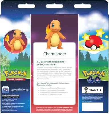 Obrázek produktu pro Pokémon TCG: Pokémon GO - Kolekce odznaků - Charmander