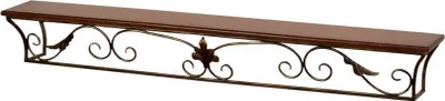 Produktbild von Wandkonsole im Landhausstil in Antik schwarz 110 cm