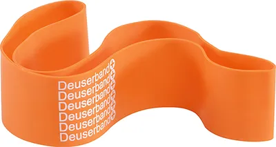 Produktbild von Deuser Fitnessband plus Stärke leicht Trainingsband Farbe orange