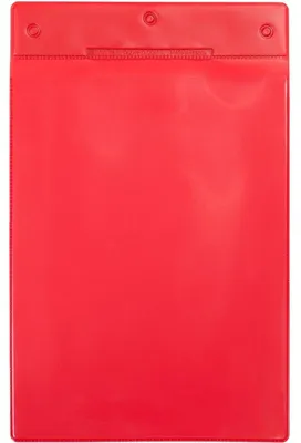 Produktbild von Tarifold Sichttasche Für Papierformat: DIN A5 hoch Werkstoff: PVC Farbe: rot
