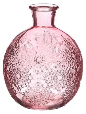 Produktbild von Ideen 4 Jahreszeiten Vase Bologna rosa ø9,5xh12cm