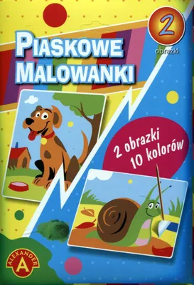 Zdjęcie produktu dla Malowanka Piaskowa Pies Ślimak