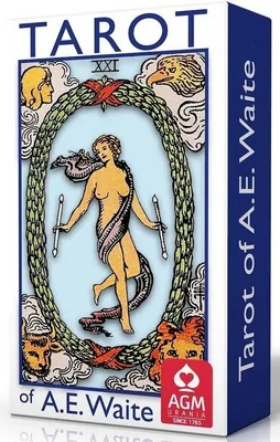 Image de A.E. Waite Tarot Mini Blue Edition GB