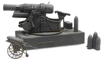 Produktbild von Artitec 6870254 - 1/87 Skoda 30,5 cm Belagerungsmörser M1916 - Neu