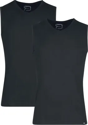 Produktbild von RED by EMP Herren schwarzes Tank-Top im Doppelpack XXL