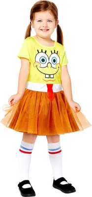 Produktbild von Spongebob Schwammkopf Kostüm für Mädchen