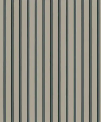Immagine prodotto di Carta da parati in tessuto non tessuto 34829 GZSZ a righe beige grigio