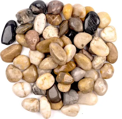 Obrázok produktu pre Liquid Stones Dekoratívne Kamene, Leštené Oblázky, 0,95 kg, 8-16 mm, pre Záhradu a Horticultúru