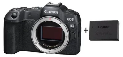Immagine prodotto di Canon EOS R8 Body+ LP-E17 Battery