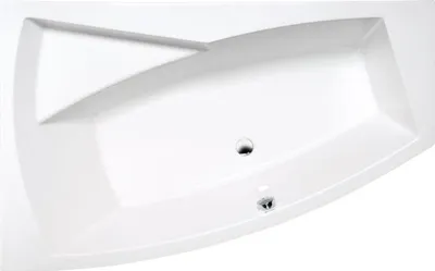 Produktbild von Polysan EVIA L asymmetrische Badewanne 170x100x47cm, links, weiß