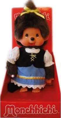 Produktbild von Monchhichi 242047 Mädchen im Dirndl