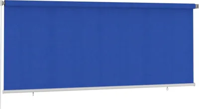 Immagine prodotto di vidaXL Tenda a rullo per esterni 350x140 cm Blu HDPE