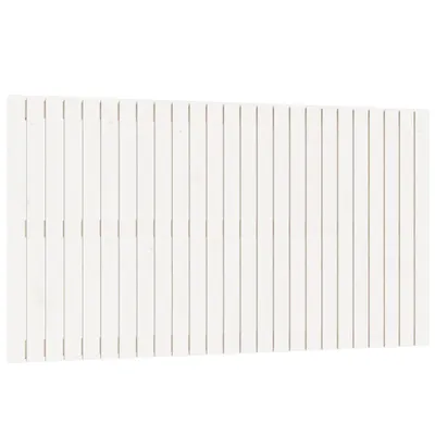 Produktbild von Wand-Kopfteil Weiß 159,5x3x90 cm Massivholz Kiefer