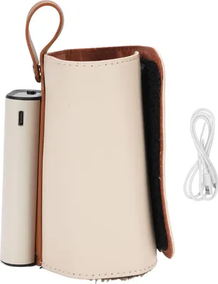 Image de Chauffe-biberon, 21 réglages de température, recharge USB, isolation rapide du lait, blanc