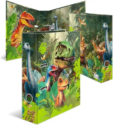 Produktbild von HERMA Ordner A4 Karton Dino World