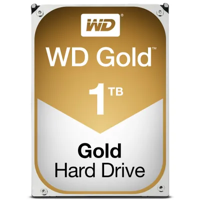 Produktbild von WD Gold Datacenter Hard Drive WD1005FBYZ - Festplatte - 1 TB - intern - 3.5" (8.9 cm) - SATA 6Gb/s - 7200 rpm - Puffer: 128 MB
