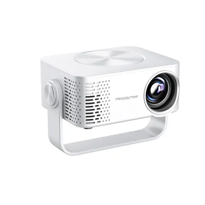Produktbild von Zimilo Full HD 1080P WLAN Beamer 4K, Autofokus Projektor, Heimkino, Leise, Ultra-dünn, Handy-WiFi, Dualband-WLAN (2,4G/5G), Weiß