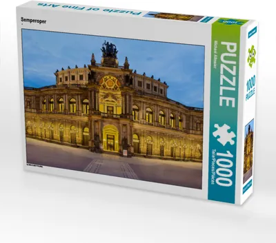 Produktbild von CALVENDO Puzzle Semperoper | 1000 Teile Lege-Größe 64x48cm Foto-Puzzle für glückliche Stunden