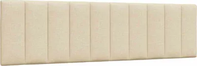 Image de Coussin de tête de lit Hanko crème 180 cm tissu