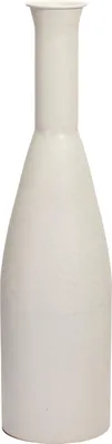 Produktbild von Vase EH aus Eisen, sandfarben, 49 cm