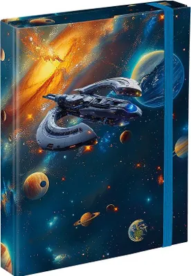 Immagine prodotto di BAAGL Cartelle per quaderni scolastici A5 Universe