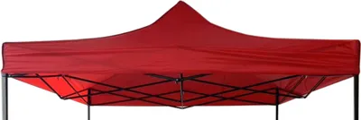 Immagine prodotto di Rebecca Mobili copertura di ricambio per padiglione 3x3 in poliestere, rosso