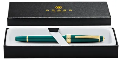 Produktbild von Cross Füllfederhalter Bailey Light Grün-Lack/Gold, Kunststoff,XF-Feder