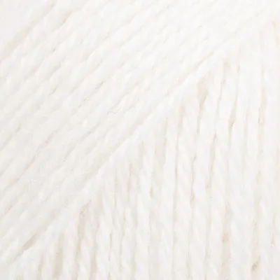 Obrázek produktu pro Drops Alpaca Uni Colour 101 White Pletací příze